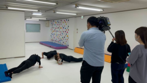 堺スタジオに関西テレビが取材に来ました！